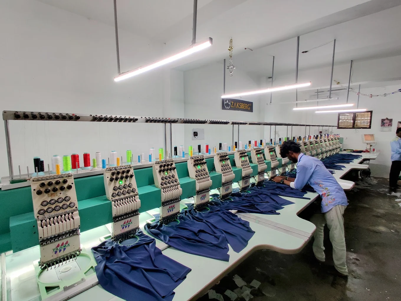 Zaksberg textile and garment manufacturing expertise